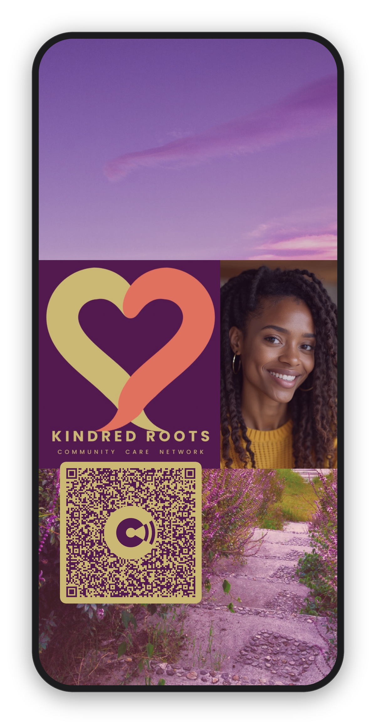 A ChromaCard designed for a community non-profit.